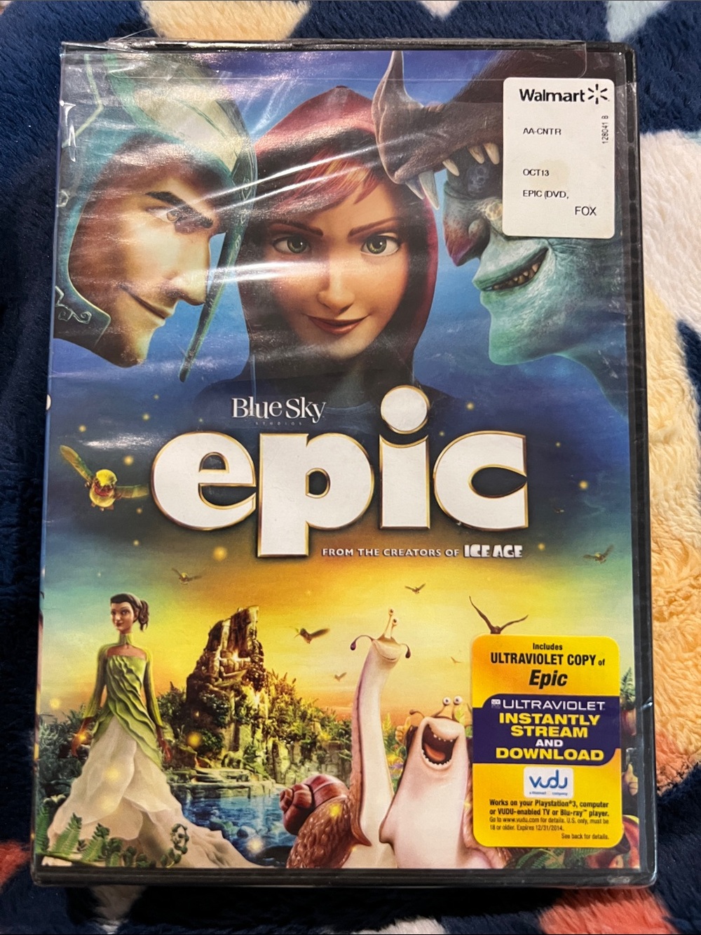 Sealed Epic 2013 DVD Blue Sky Animated Movie Amanda Seyfried Colin Farrell z30